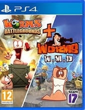 Worms Battlegrounds + Worms W.M.D PS4 Nowa (KW)