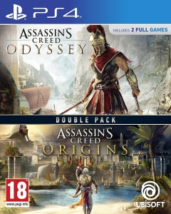 Assassin's Creed Origins + Odyssey PL PS4 Używana nh