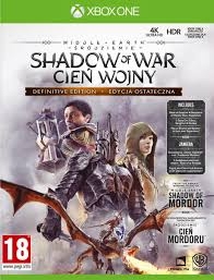 Shadow of War Śródziemie Cień Wojny Edycja Ostateczna XONE Używana nh