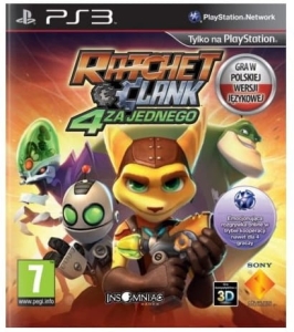 Ratchet & Clank All 4 One / 4 Za Jednego PL PS3 Używana (kw)