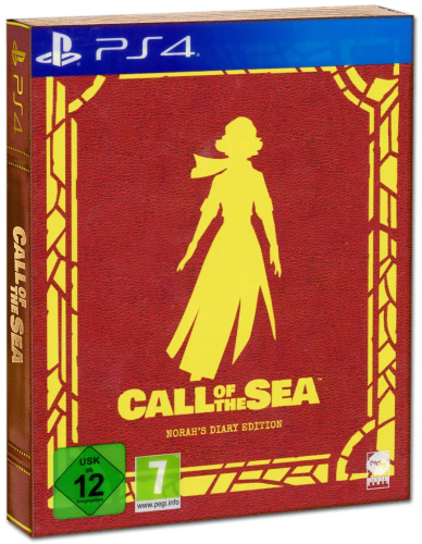 Edições físicas de Call of the Sea no PS5 'Journey Edition' e PS4