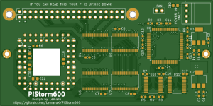 Płytka PCB PiStorm do Amiga 600