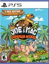 New Joe & Mac Caveman Ninja T-Rex Edition PS5 Używana nh