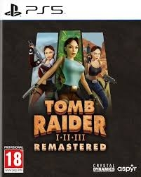 Tomb Raider I-II-III Remastered PL PS5 Używana nh