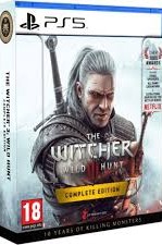 Wiedźmin 3: Dziki Gon Edycja Kompletna + Jubileuszowy Steelbook  PS5 Nowa nh