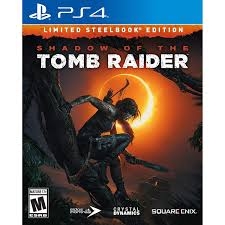 Shadow of Tomb Raider steelbook PS4 Używana (KW)
